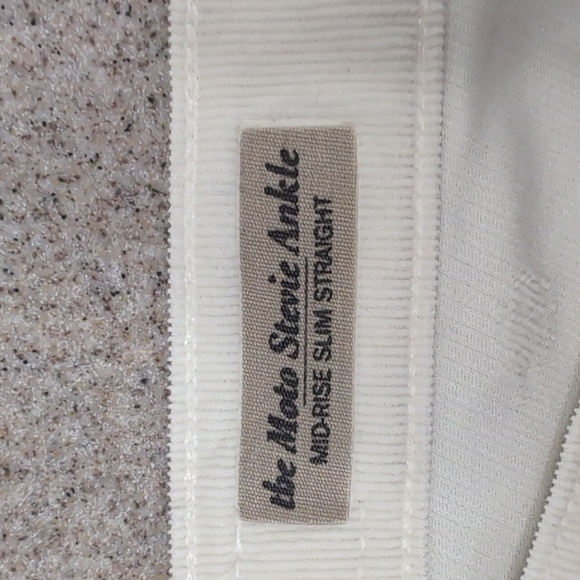 Adriano Goldschmied Moto Stevie ankle pants, mid-rise slim straight corduroy 26R - Picture 14 of 16